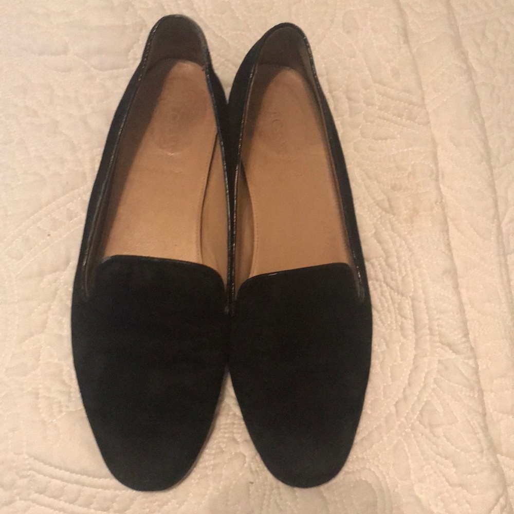 JCrew suede flats